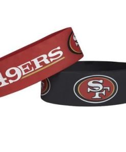 San Francisco 49ers Two Pack Wide Bracelets