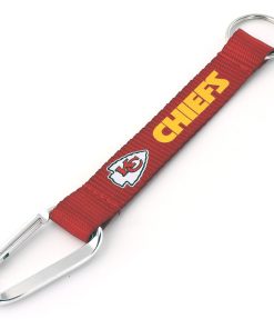Kansas City Chiefs Carabiner Lanyard Keychain