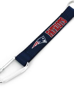 New England Patriots Carabiner Lanyard Keychain