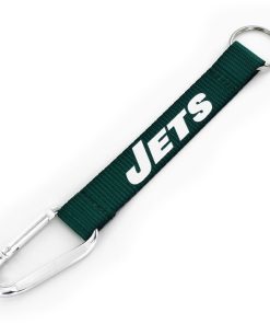 New York Jets Carabiner Lanyard Keychain
