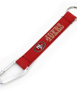 San Francisco 49ers Carabiner Lanyard Keychain