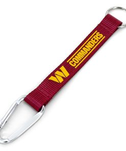 Washington Commanders Carabiner Lanyard Keychain