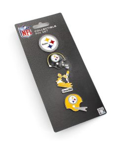 Pittsburgh Steelers 4 Pack Evolution Pin Set
