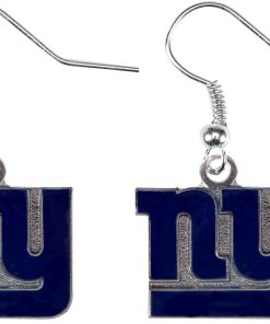 New York Giants Logo Dangler Earrings