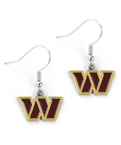 Washington Commanders Logo Dangler Earrings