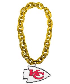 Kansas City Chiefs Logo FanFave Fan Chain - Gold