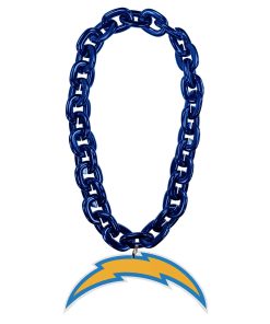 Los Angeles Chargers Logo FanFave Fan Chain - Blue