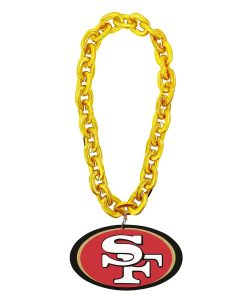 San Francisco 49ers Logo FanFave Fan Chain - Gold