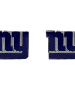 New York Giants Post Logo Earrings