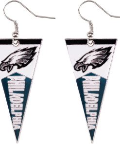 Philadelphia Eagles Pennant Earrings
