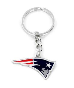 New England Patriots Team Logo Keychain