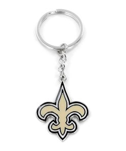 New Orleans Saints Team Logo Keychain