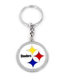 Pittsburgh Steelers Team Logo Keychain