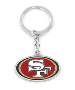 San Francisco 49ers Team Logo Keychain