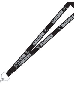 Las Vegas Raiders Team Color Super Soft Lanyard