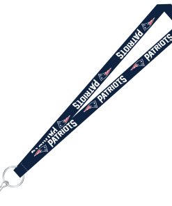 New England Patriots Team Color Super Soft Lanyard