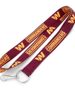 Washington Commanders Team Color Super Soft Lanyard