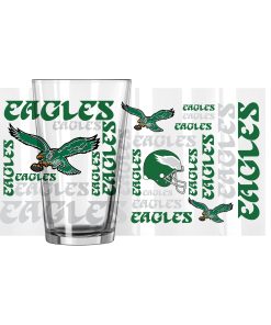 Philadelphia Eagles 16oz. Retro Spirit Pint Glass