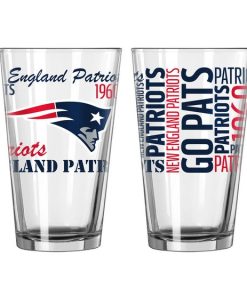 New England Patriots 16oz. Spirit Pint Glass