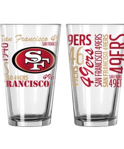 San Francisco 49ers 16oz. Spirit Pint Glass