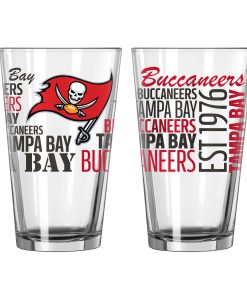 Tampa Bay Buccaneers 16oz. Spirit Pint Glass