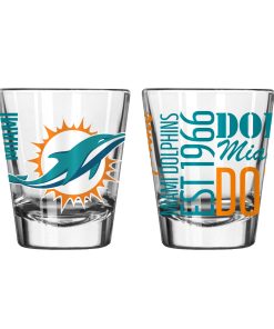 Miami Dolphins 2oz. Spirit Shot Glass