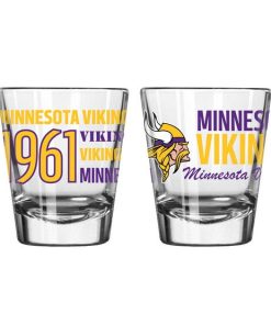 Minnesota Vikings 2oz. Spirit Shot Glass