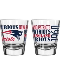New England Patriots 2oz. Spirit Shot Glass
