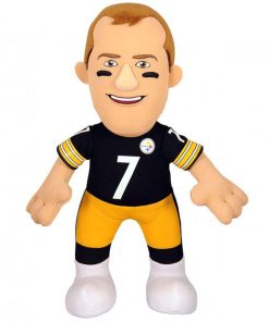Pittsburgh Steelers Ben Roethlisberger 10 Player Plush - Black Jersey