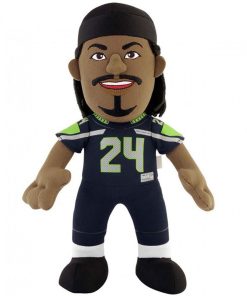 Seattle Seahawks Russell Wilson 10 Player Plush - Silver Jersey