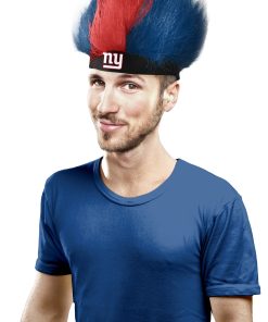 New York Giants Fuzzy Head Wig