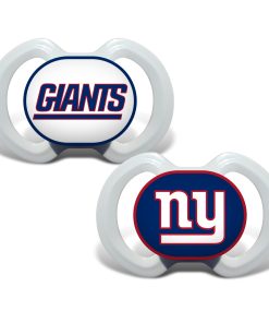 New York Giants 2 Pack Baby Pacifiers