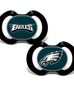 Philadelphia Eagles 2 Pack Baby Pacifiers