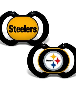 Pittsburgh Steelers 2 Pack Baby Pacifiers