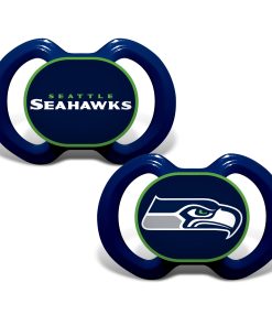 Seattle Seahawks 2 Pack Baby Pacifiers