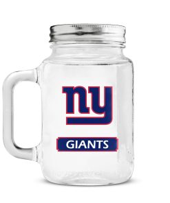 New York Giants 20oz. Glass Mason Jar