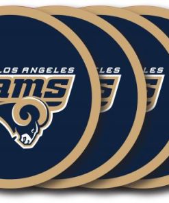 Los Angeles Rams 4 Pack Vinyl Coasters