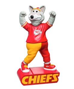 Kansas City Chiefs 12 Mascot Statue