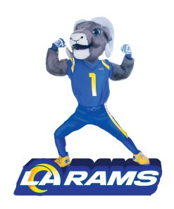 Los Angeles Rams 12 Mascot Statue