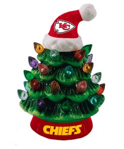 Kansas City Chiefs 4 Mini LED Christmas Tree Ornament