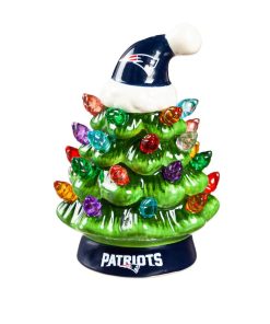 New England Patriots 4 Mini LED Christmas Tree Ornament