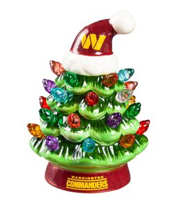 Washington Commanders 4 Mini LED Christmas Tree Ornament