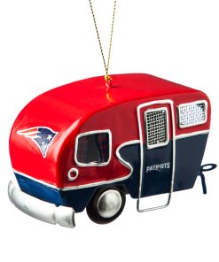 New England Patriots Team Camper Ornament