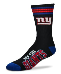 New York Giants 4 Stripe Deuce Sock Alternate - Large