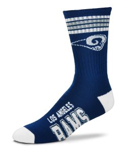 Los Angeles Rams 4 Stripe Deuce Socks - Youth