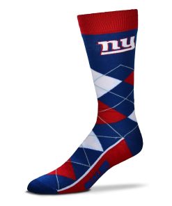 New York Giants Argyle Lineup Socks