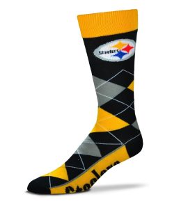 Pittsburgh Steelers Argyle Lineup Socks