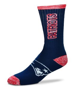 New England Patriots Retro Crush Socks - Large
