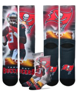 Tampa Bay Buccaneers Jameis Winston City Star Player Socks - Medium