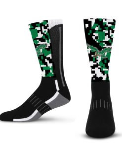 Philadelphia Eagles Retro Digi Mashup Socks - Large